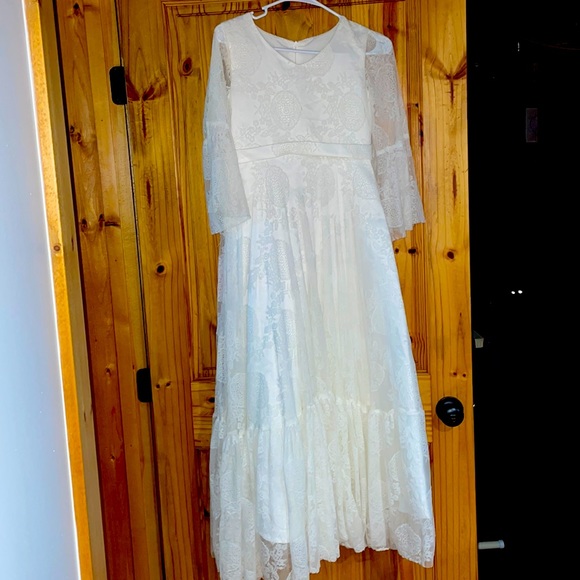 Vintage style kids dress - Picture 3 of 8